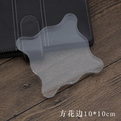 square wave10x10cm Винтажный Цифровой алфавит Прозрачная силиконовая печать резиновые прозрачные штампы для DIY скрапбукинга бумага ремесло Стандартный штамп Kawaii - Цвет: square wave10x10cm