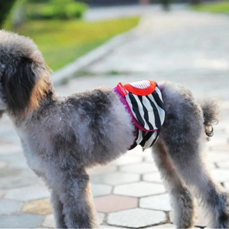 

Soft Cotton Dog Physiological Trousers Pet Puppy Dog Physiological Pants Sanitary Underwear Belly Band Cotton Diaper