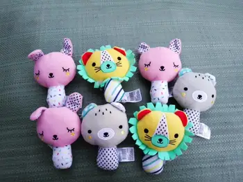 

infantil Lion amigurumi for newborn 0 12 months baby rattles bebe cartoon baby toys children juguetes bebe wholesale