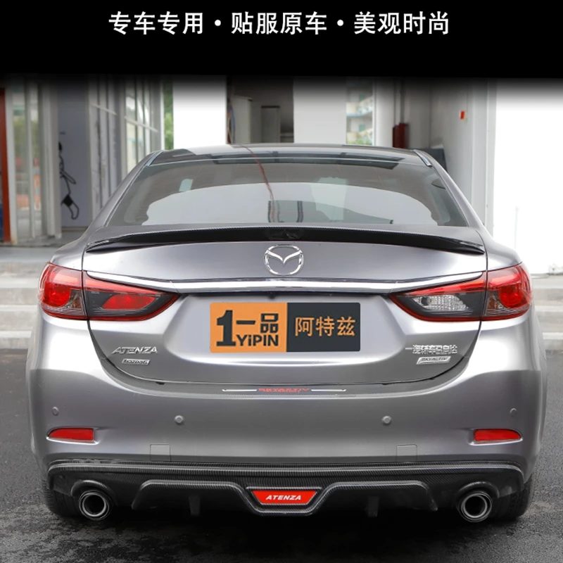 Спойлер для Mazda 6 atenza 2014 2018 материал ABS праймер заднего крыла автомобиля цветной