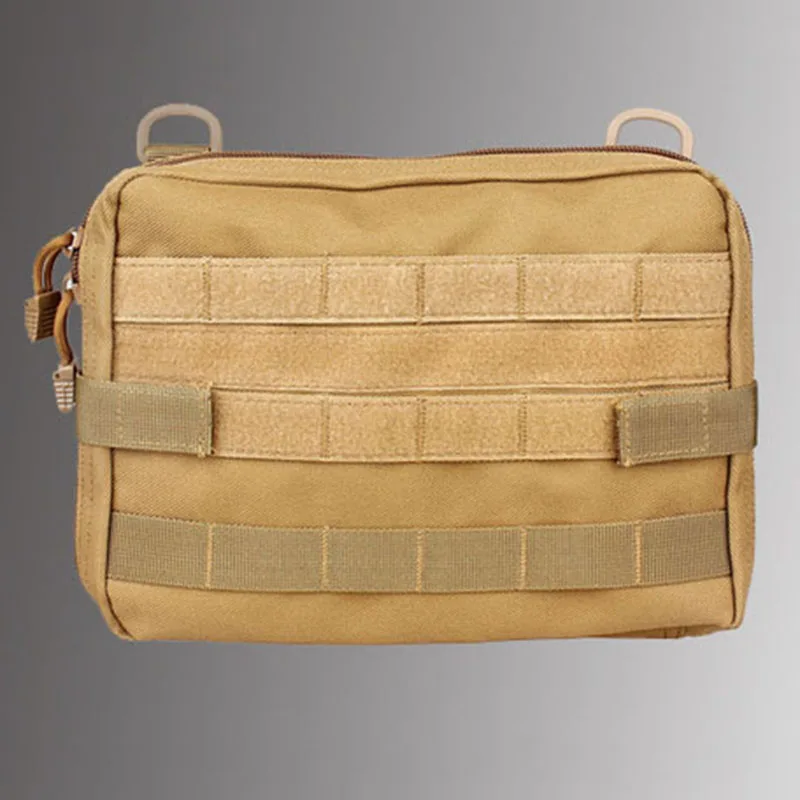 Сумка Molle, нейлоновая, черная, тактическая, большая, подсумок, органайзер, универсальный, для телефона, медик, поясная сумка, EDC, Molle, сумки