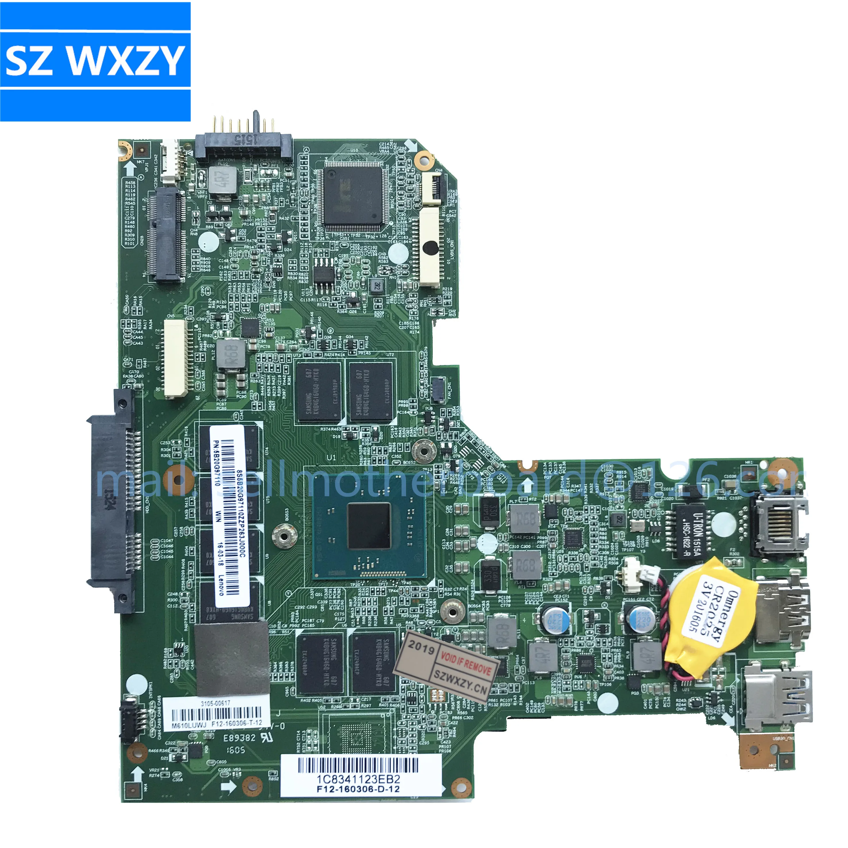 Высококачественный ПК для Lenovo S20-30 материнская плата ноутбука FRU 5B20G97110 с