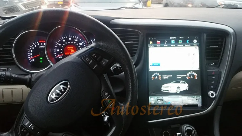Android 9,0 Tesla стиль 10,4 ''вертикальный экран Автомобильный gps-навигатор для KIA Optima/KIA K5 2010-2013 головное устройство мультимедийный плеер