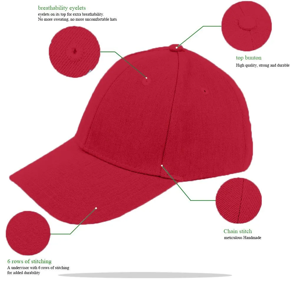 Новые популярные унисекс уличные хлопковые высококачественные вышитые унисекс бейсболки Регулируемые кепки женская летняя шляпа от солнца