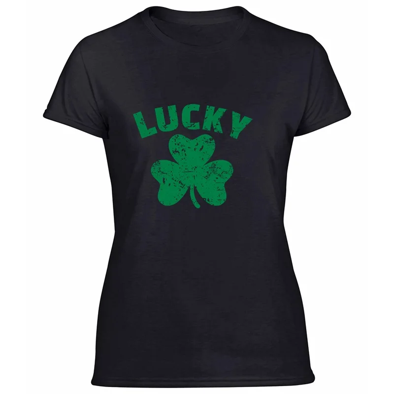 Персонализированные Shamrock футболки мужские хлопок мужские s футболки с круглым вырезом большие S-5xl
