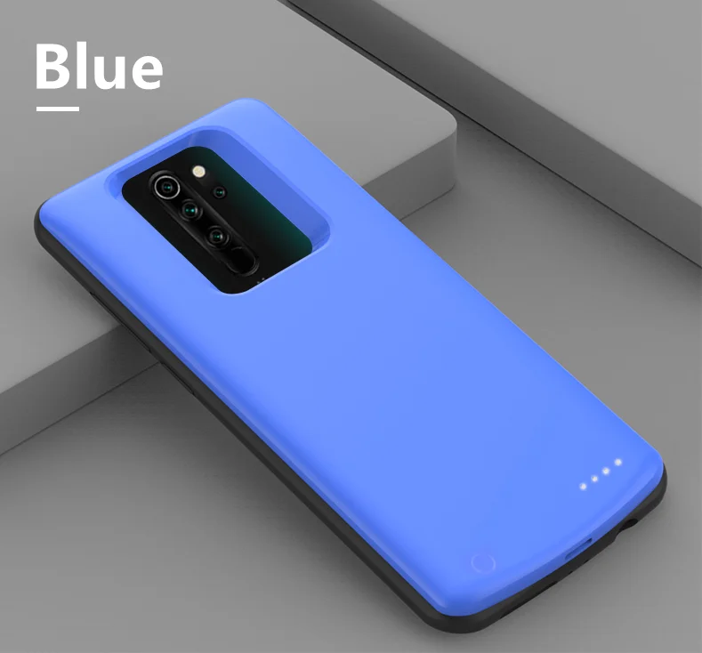 Power Cases 6500mAh зарядное устройство чехол для Xiaomi Redmi Note 8 Pro портативное зарядное устройство Внешняя Зарядка крышка аккумулятора чехол