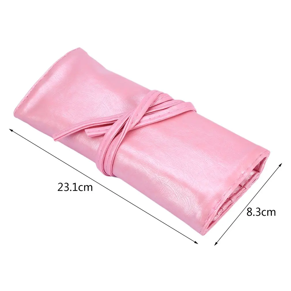 Женские розовые инструменты для макияжа 7 шт. набор кистей с бесплатной сумкой