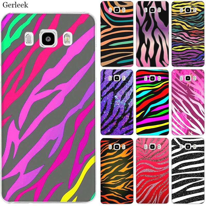 Phone Case For Samsung Galaxy A30 A40 A50 A60 A70 A20 A10 A3 A5 A6 A7 A8 A9 Plus Hard Cover Colour Stripes Shell Protection | Мобильные