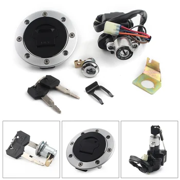 

Motorcycle Ignition Switch Assembly Fuel Gas Cap Seat Lock Key For Suzuki SV650 GS500 TL1000R GSF1200 RGV250