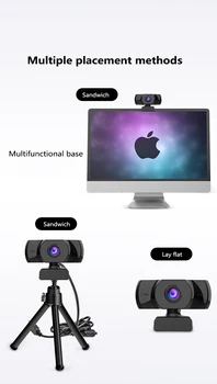 

1080P Auto Focus Webcam Built-in Microphone High-end Video Call Camera Computer Peripherals Web Camera For PC Laptop