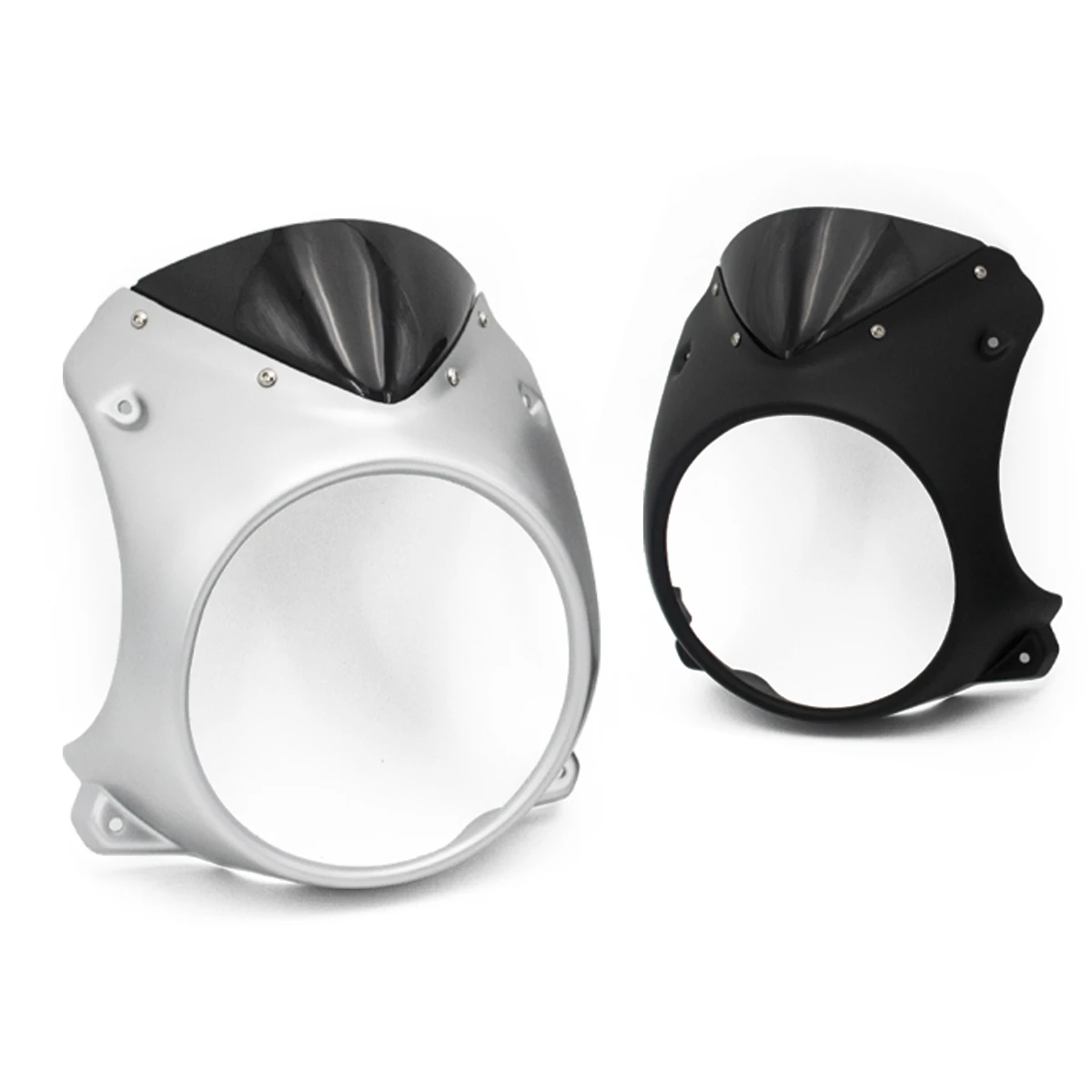 For Brixton Crossfire 500 Motorcycle Round ABS Plastic Screen Headlight Fairing Windshield Cover motorcycle accessories,motorcycle screen protector,motorcycle fairing