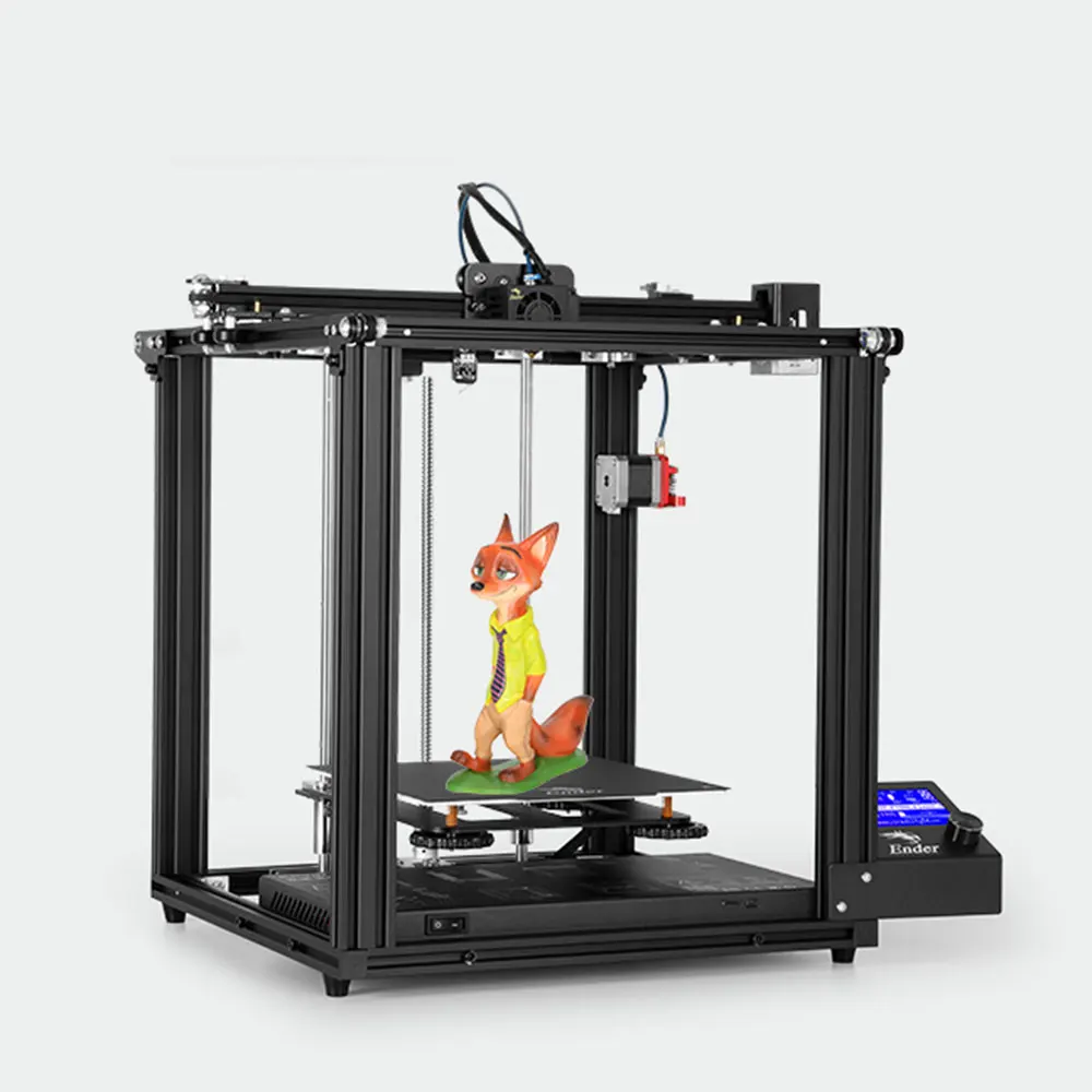 Creality Ender 5 Pro 3d принтер обновление V1.15 Бесшумная материнская плата стабильный выход с металлической рамкой экструдера использование Козерога Боуден PTFE