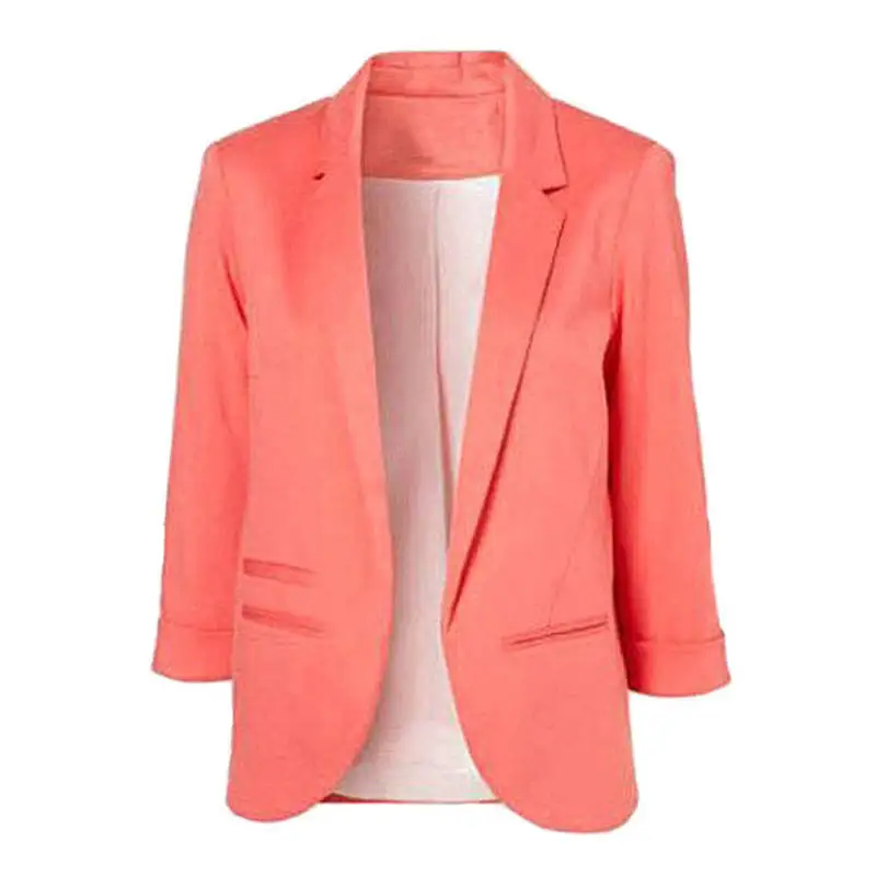 

Confectionery Seven-Sleeve Roll-Sleeve Small Suit, Commuter Style, Slimming Coat, 2019