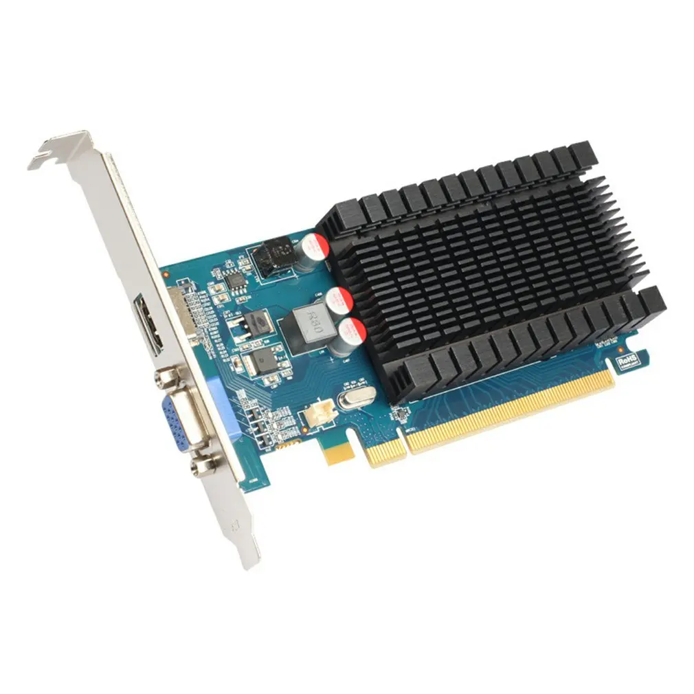 R5 230-2G D3 2GB 64Bit GDDR3 625MHz 1200MHz Video Gaming Graphics Card Low power for PC Computer video card for pc