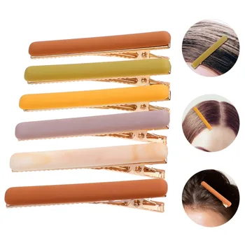 

6pcs Simple Hairpin Multipurpose Durable Bangs Clip Hair Accessories Hair Clip for Women Ladies