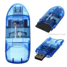 

Mini USB 2.0 High Speed Micro-SD Phone Memory Card Reader Adapter for Computer