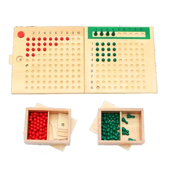 

Multiplication and Division Wooden Board Funny Education Enlightenment Mathematics Teaching Toys Gift send Children