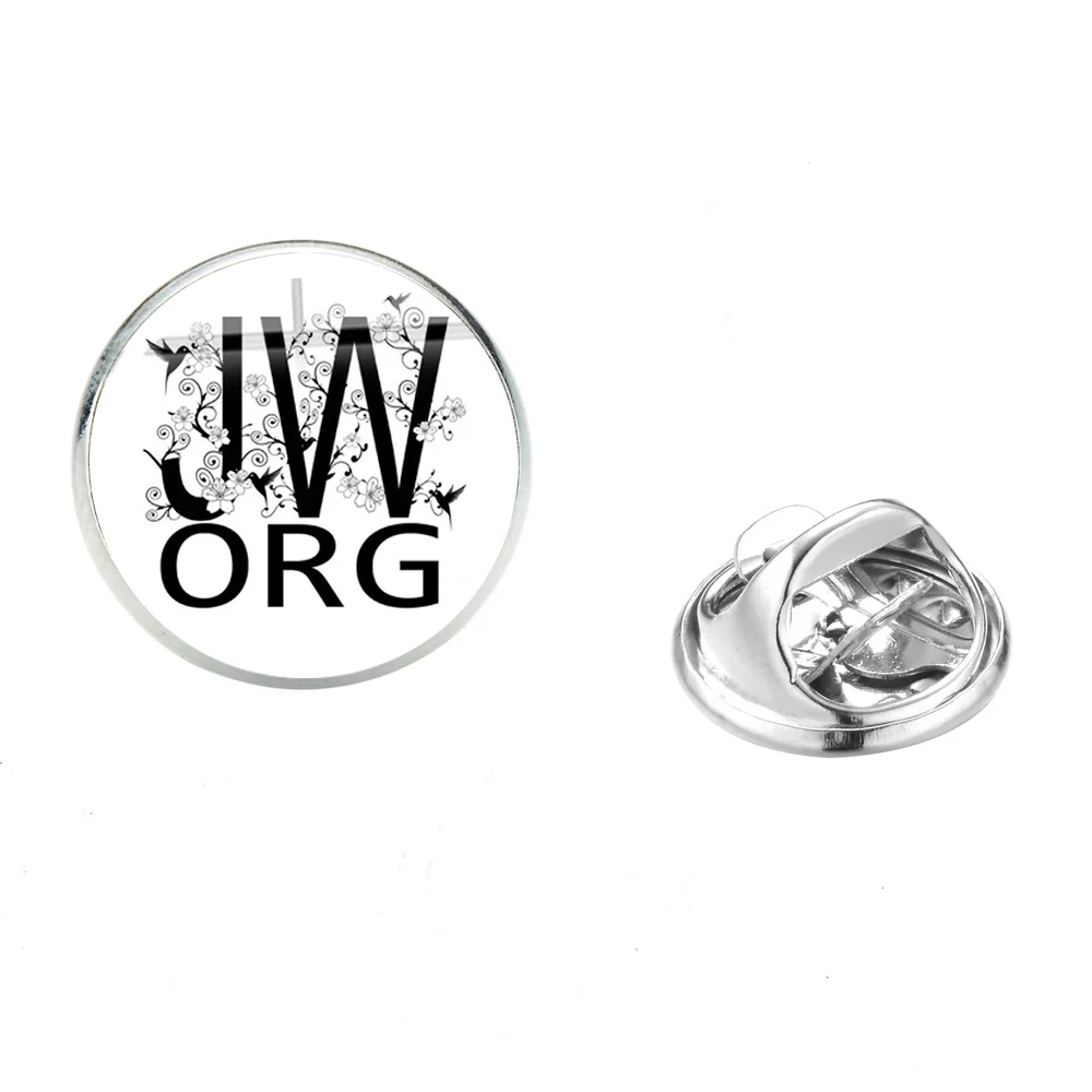 SONGDA, JW Org, брошь из нержавеющей стали, синяя, с символом иудеев, для воротника, на булавке, стеклянная, фото, брошь из кабошона религиозные украшения - Окраска металла: Style 14