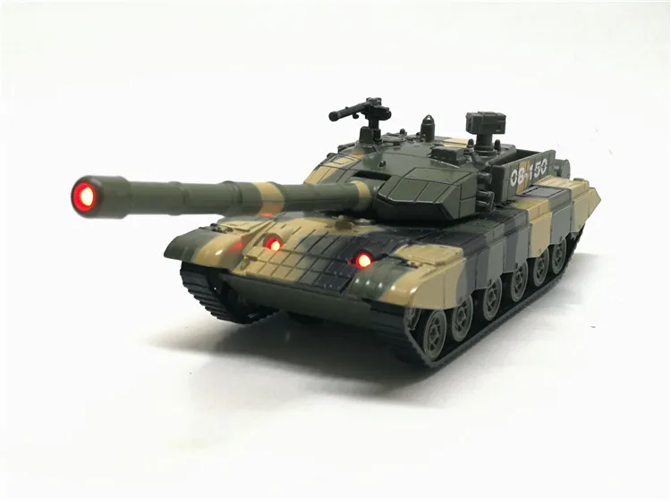 Новинка 1:32 Сплав T99 Танк модель военные игрушки-танки металл с музыкой флэш детские игрушки