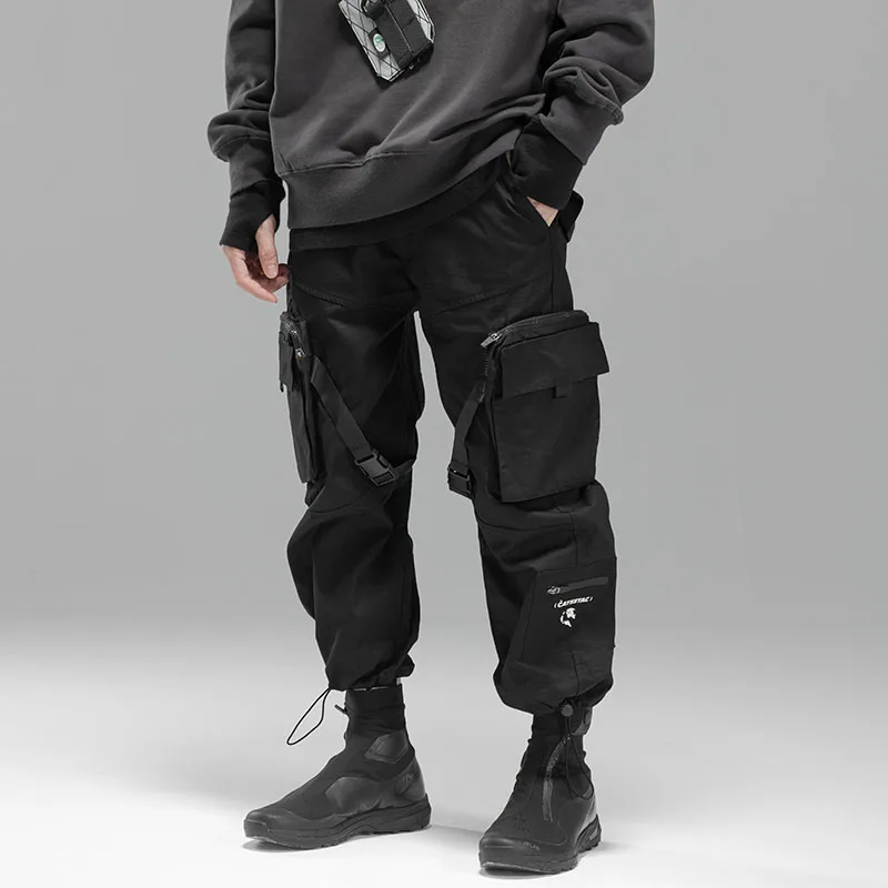 Catsstac cargo pants ankle length wide 