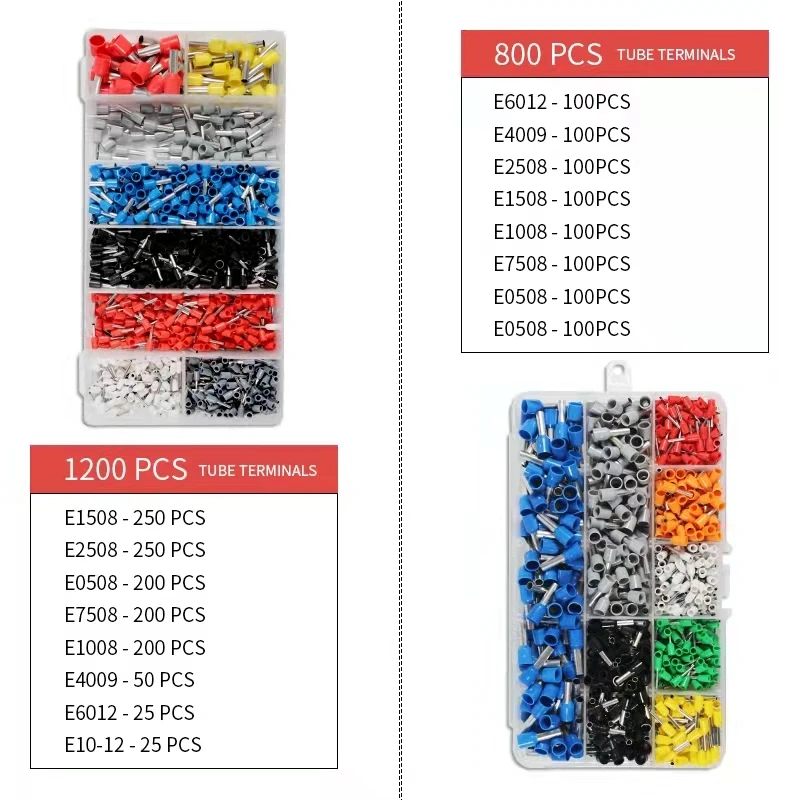 Buisvormige Terminal Krimpgereedschap Mini Elektrische Tang HSC8 6-4A/6-4 0.25-10mm ² 23-7AWG 6-6 0.25-6mm ² Hoge Precisie Klem Sets