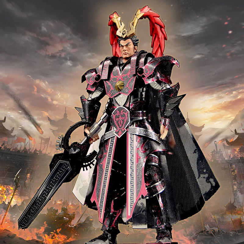 

Piececool Daqin Capital Xiaowei Metal Puzzle Assembled Model Three Kingdoms King of Glory Kill God Riboud Handmade Bold Eagle