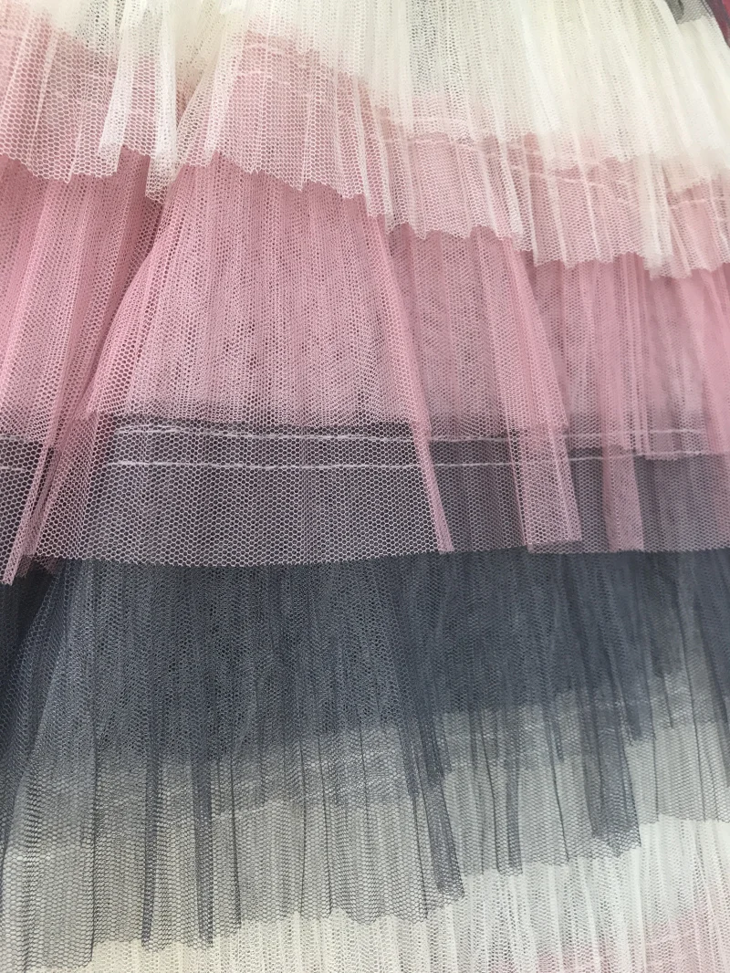 New-Arrival-Pink-Ivory-Gray-Multi-Color-Layers-Mesh-Lace-Fabric-51-2-Wide-Tulle-Fabric(1)