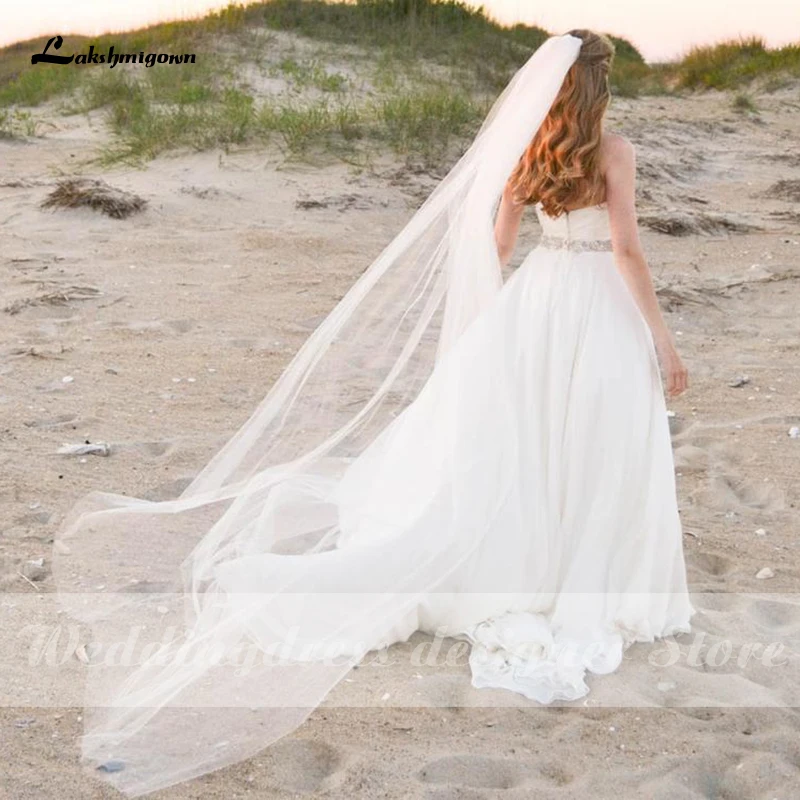 Cheap Waltz Veil Cut Edge White Long Bridal Veils One Layer Wedding Veils with Comb Vintage Bridal Wedding Party Veils