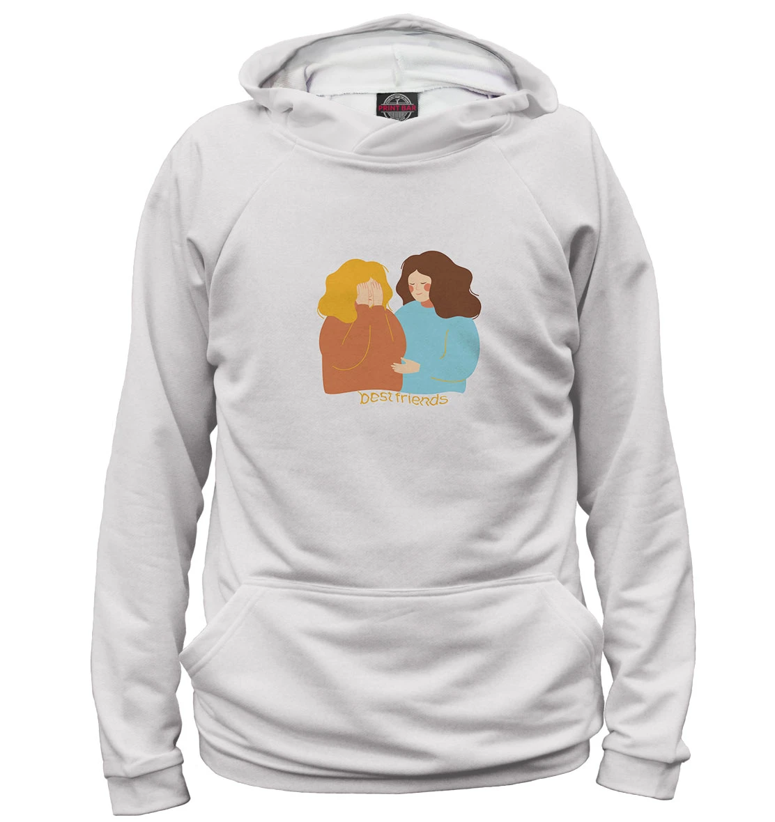 pecho Tomar medicina maorí Sudadera con capucha de best friends (letras)|Sudaderas con capucha y  sudaderas| - AliExpress