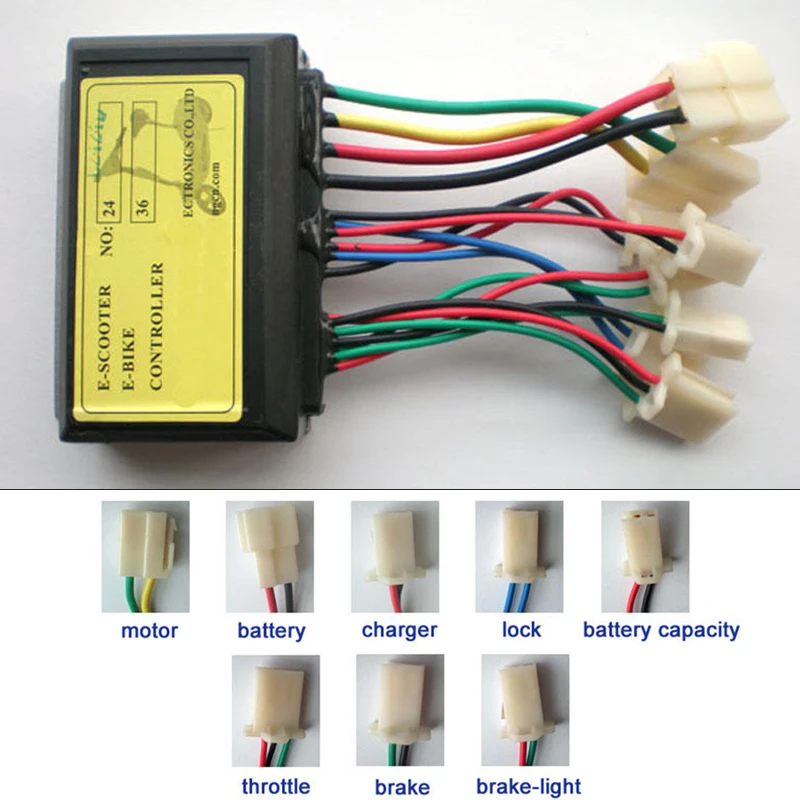 Высокое качество 24V 250W Матовый контроллер для конкурсов красоты для маленьких Дельфин электрический скутер велосипеды для е-байка устойчивость к старению