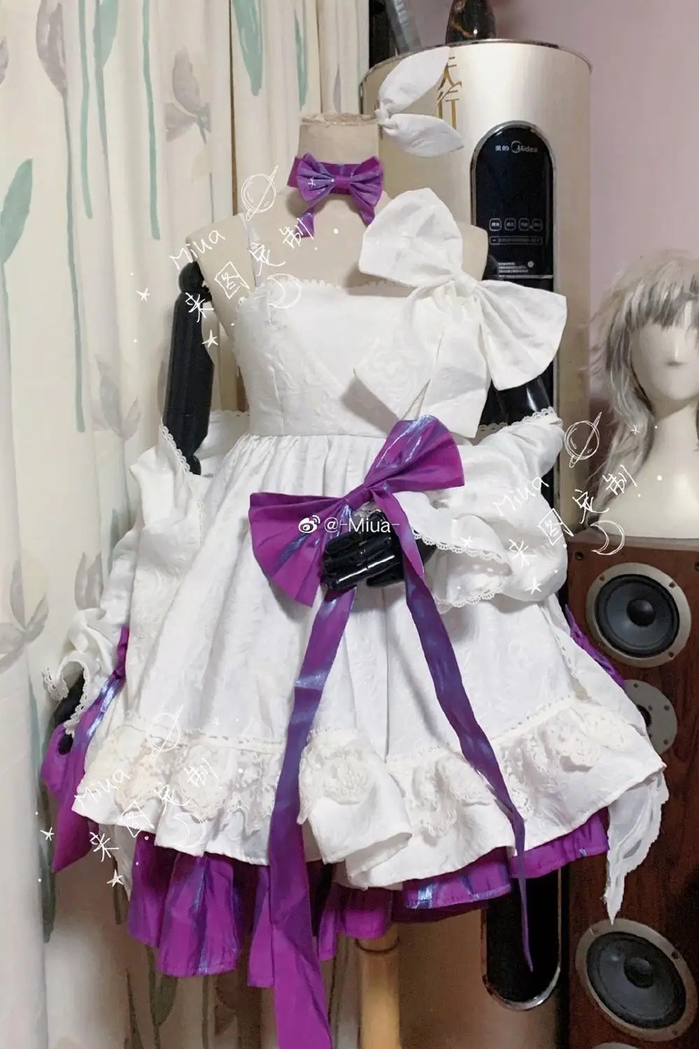 

[Customized] Anime Girls Frontline ST AR15 Gorgeous Lolita Dress Sea Flowers Outfit Cosplay Costume Women Halloween FreeShipping