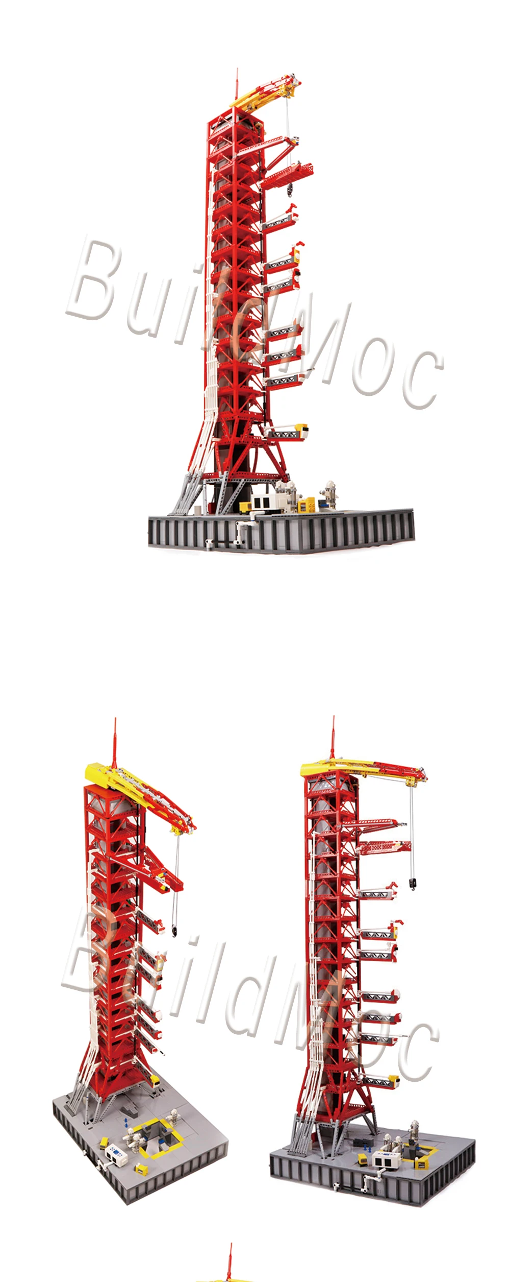 BuildMoc высокое 3073 шт космическая Серия Apollo Saturn V пупочная башня для 21309 Technic строительные блоки кирпичи подарок для детей