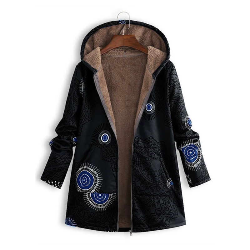 Winter Plush Warm Hoodies Loose Ladies Casual Autumn Hooded Women Oversized Long Sleeve Pockets Female Streetwear Tops