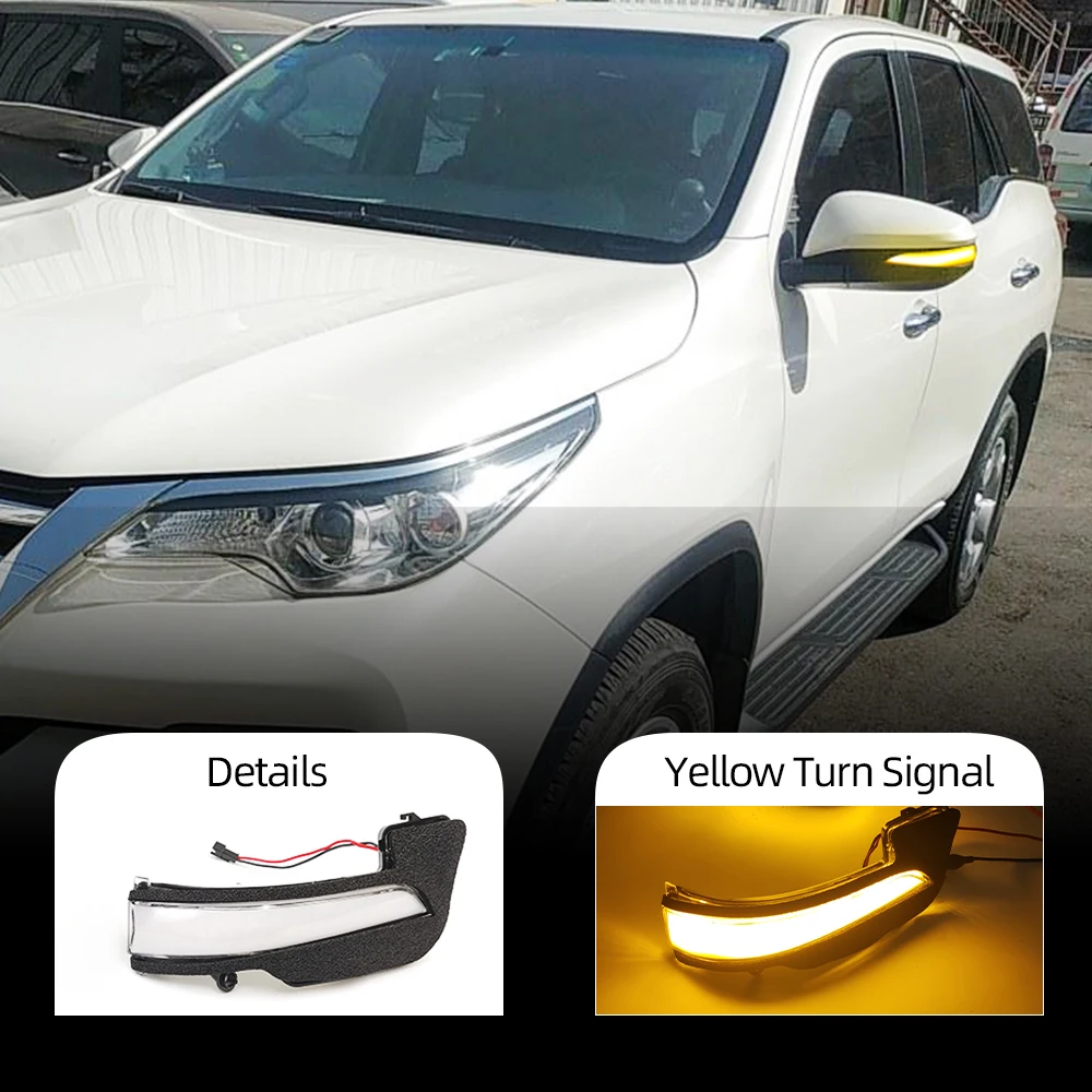 Innova side mirror cover with led deals