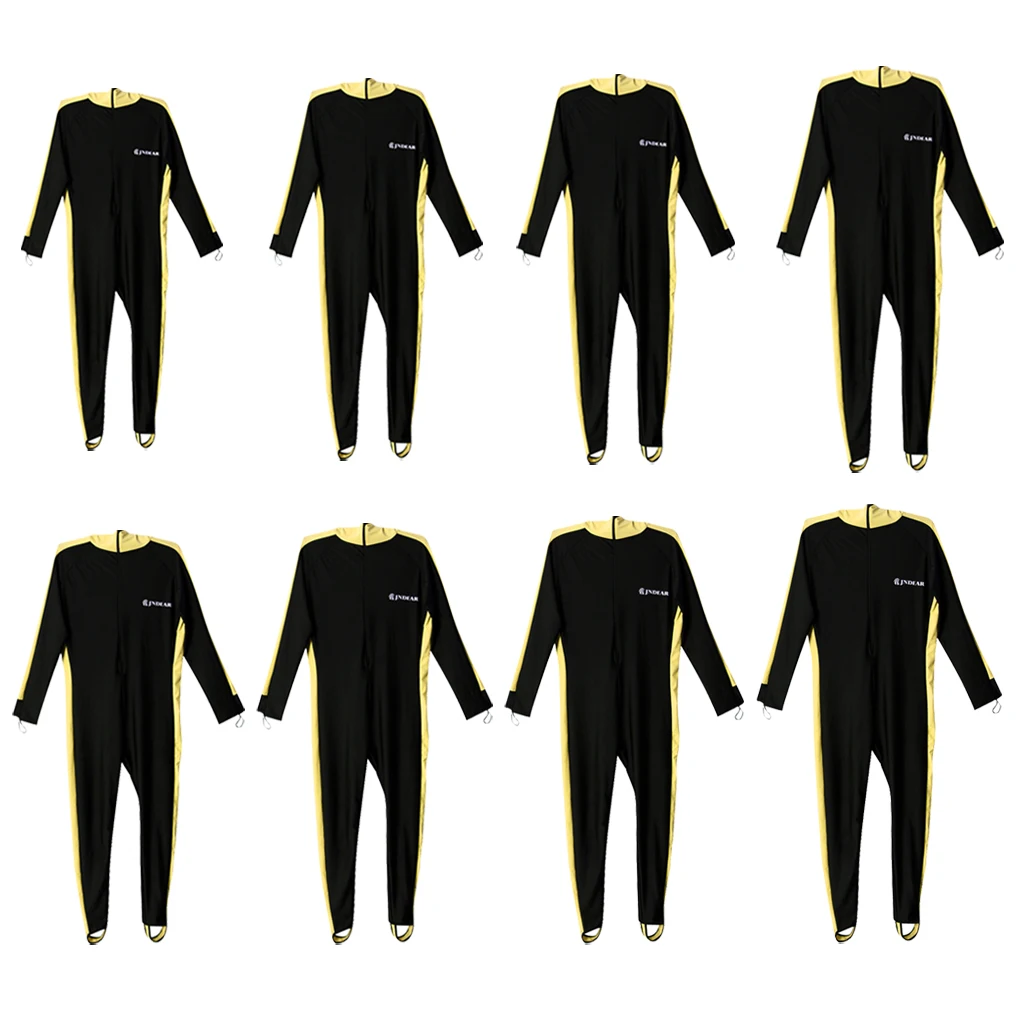 One Piece Men Wetsuit Swimsuit & UV Protection Long Sleeves and Hood- Great for Scuba Diving Paddle Boarding