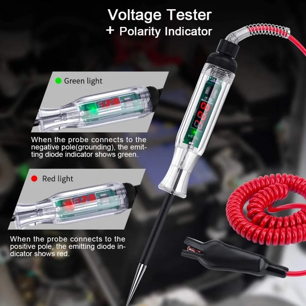 Fusível Linha Bateria Tensão Circuito Teste Pen