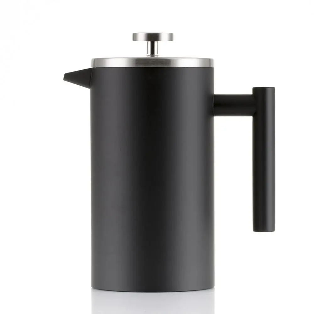 Coffee Espresso Maker Pot Stainless Steel Teapot Coffee Tea Percolator Filter Press Plunger For Kitchen supp