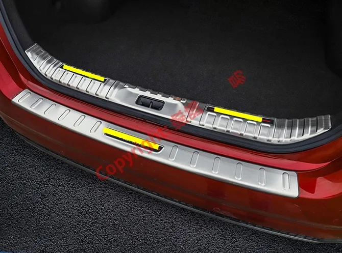 Нержавеющая сталь Задний бампер порога протектор для Nissan Altima MK7