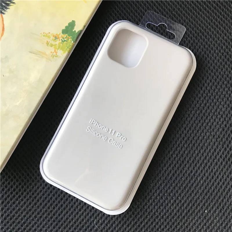 Белый IUENUA жидкий силиконовый мягкий чехол для телефона для iPhone 11 Pro XS MAX XR XS X чехол для iPhone 6 6s 7 8 Plus Чехол Розничная посылка - Цвет: Белый