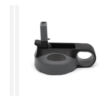 

For HYDRO FLASK Wide Mouth Straw Lid Compatibility Most Sports Water Bottle, Comes with 2 Straws