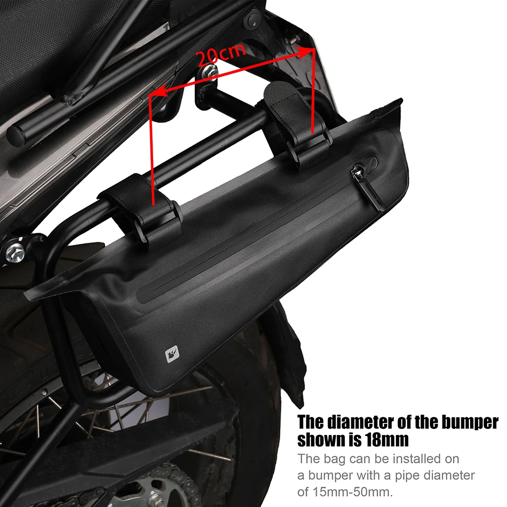 Rhinowalk RK18653 Motorcycle Bag Waterproof Multi Function Saddle Bag - Image 2