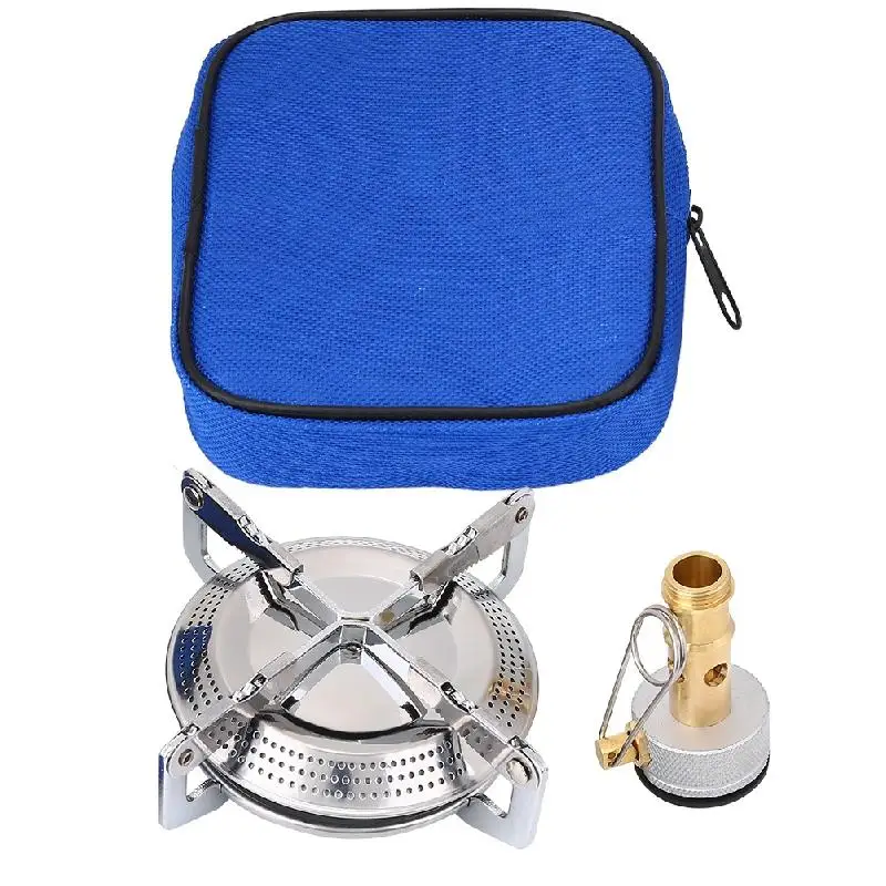 

Portable Kerosene Stove Camping Picnic Burner Furnace Sturdy Durable Camping Cookware Outdoor Portable Supplies Silver Cookware
