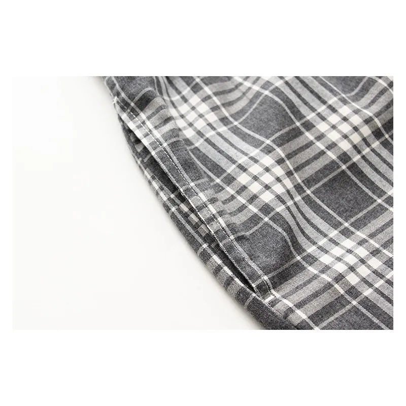 Pajama Pants Mens Pants Spring Autumn Men 100% Cotton Sleep Bottoms Male Top Quality Trousers Men Casual Plaid Pantalon Pijama Hombre Pants S-XXL