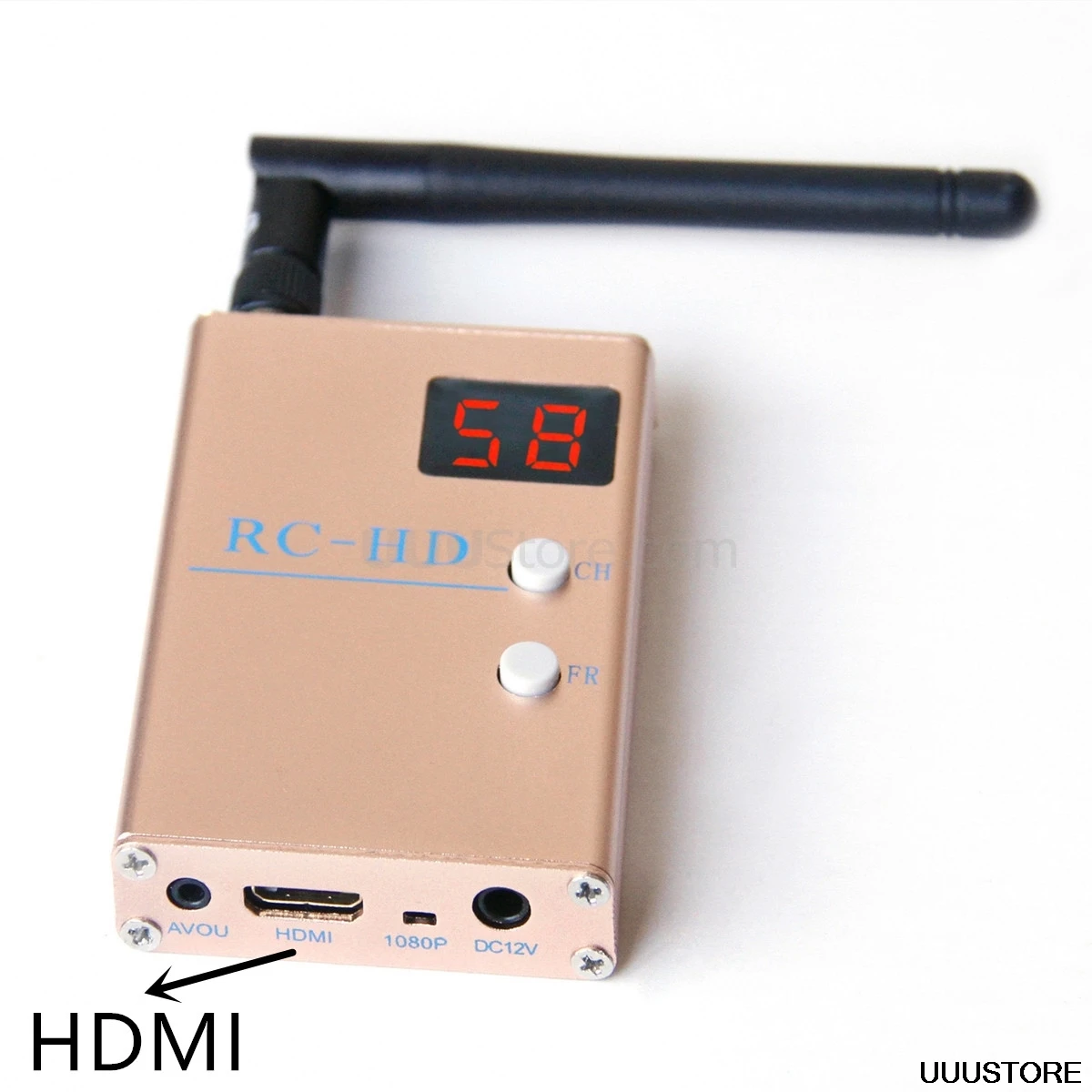 FPV 5,8G 5,8 ГГц 48CH 48 каналов RC832HD, приемник HDMI с A/V и силовыми кабелями для квадрокоптера F450 S500 S550 RC832|Детали и аксессуары| | АлиЭкспресс