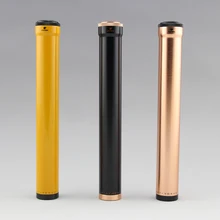 COHIBA портсигар с увлажнителем классический Алюминий для путешествий, сигара трубчатая коробка для хранения держатель диаметр 22 мм