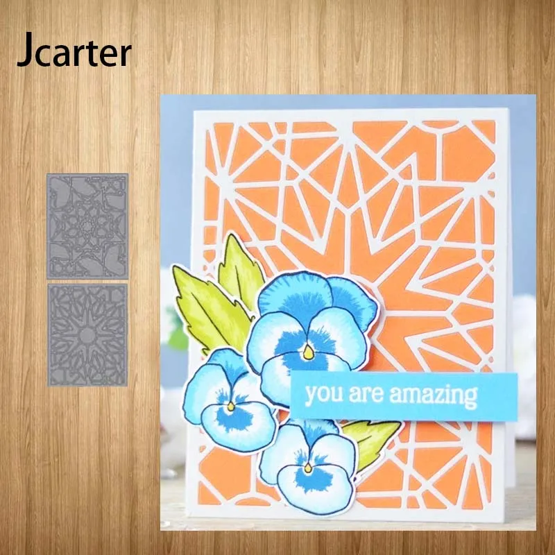 

Magic Pattern Background Metal Cutting Dies Craft Cut Die Stencil for Scrapbooking Handmade Make Album Paper Model Punch Blade
