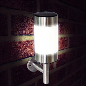 

IP65 Waterproof LED Solar Powered Wall Path Landscape Mount Garden Fence Light Lamp Outdoor Emergency Security Light Lamp 1.2V