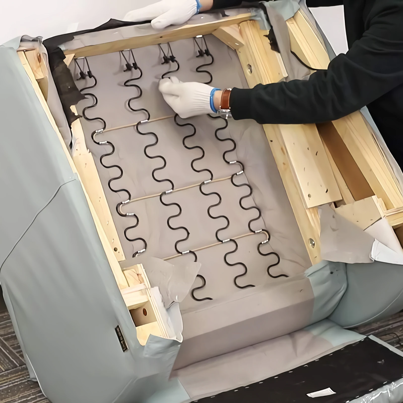 Generic 1 Set Useful Sofa Spring Repair Kit Sofa Upholstery Steel