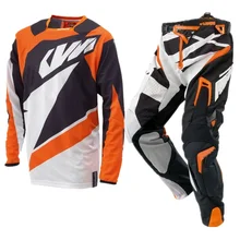 Футболка для мотокросса и штаны MX Combo гоночная одежда для мотокросса грязный велосипед набор для езды по бездорожью