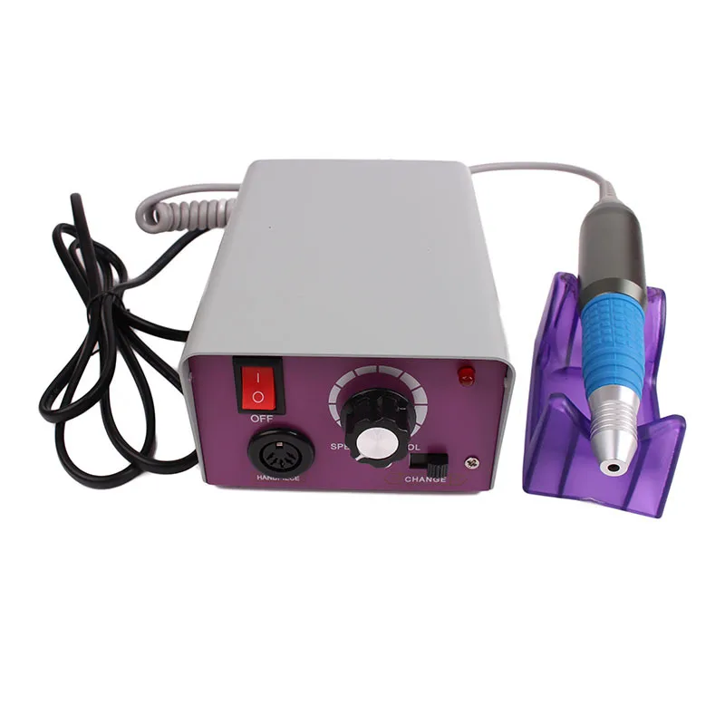 Manicure 25000 Grinding Machine Wholesale 25000 Rpm with Pedal Control Nail Polisher Revolving Speed Stable Strong